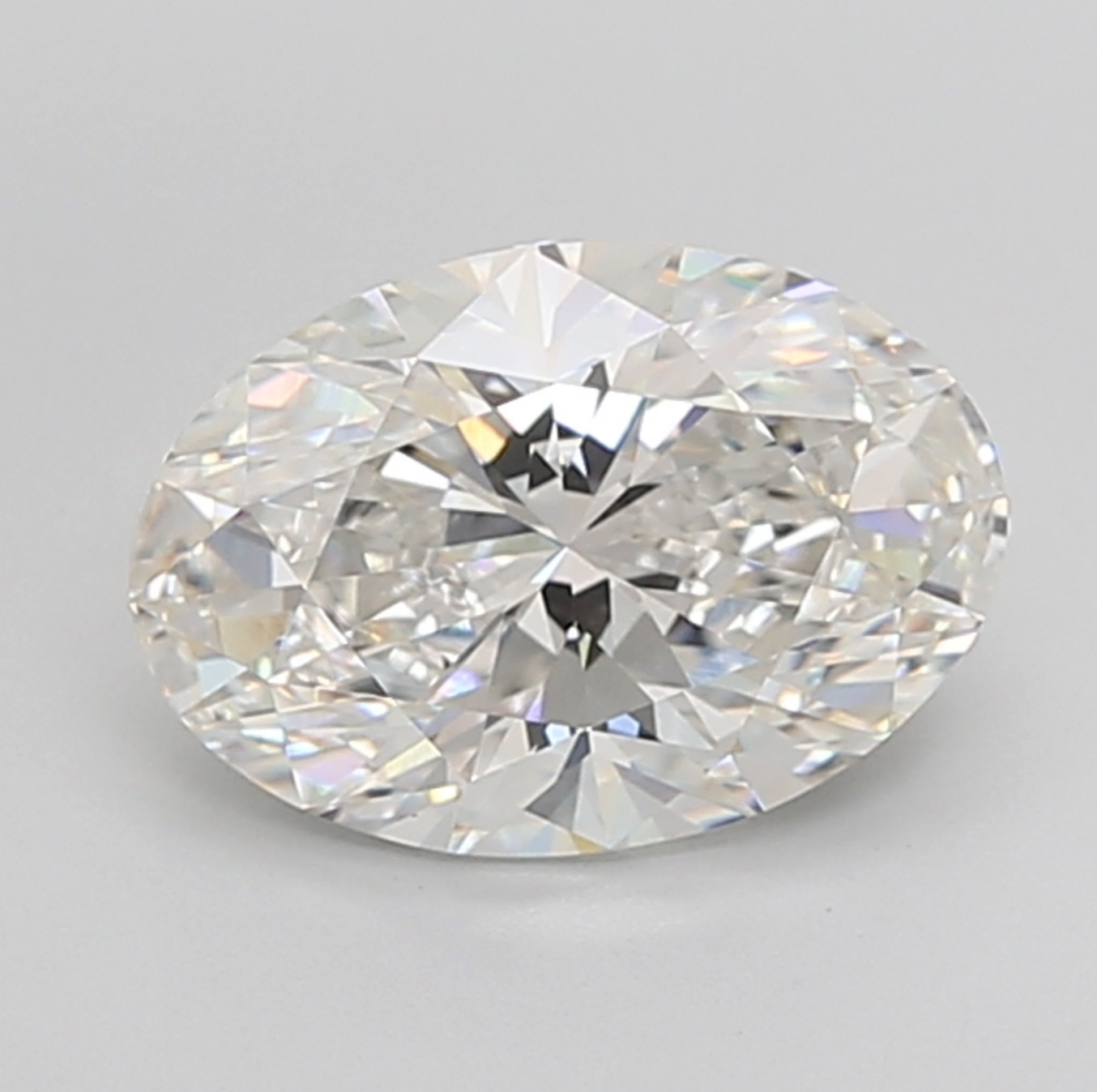 4 CT Oval Cut Lab-Grown Diamond IGI Certified