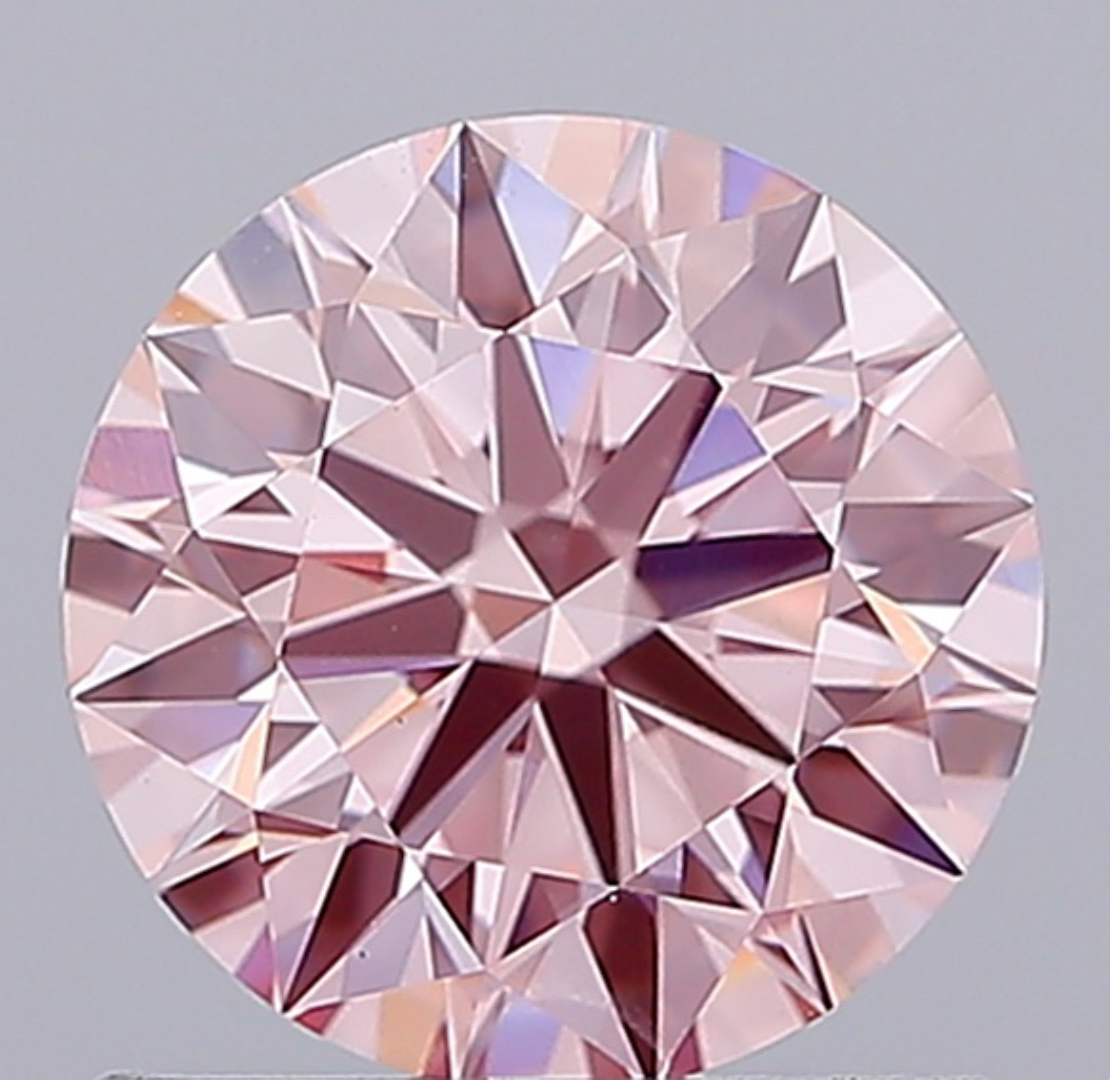 1 CT Fancy Pink Lab-Grown Diamond IGI Certified