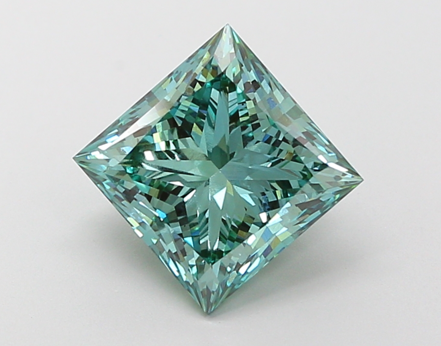 3 CT Princess Cut Lab Grown Diamond IGI Certified