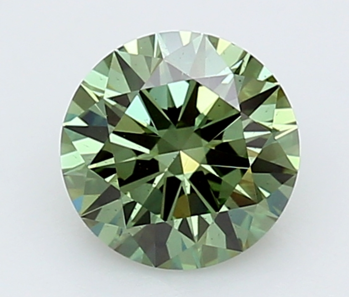 1 CT Fancy Green Lab-Grown Diamond IGI Certified