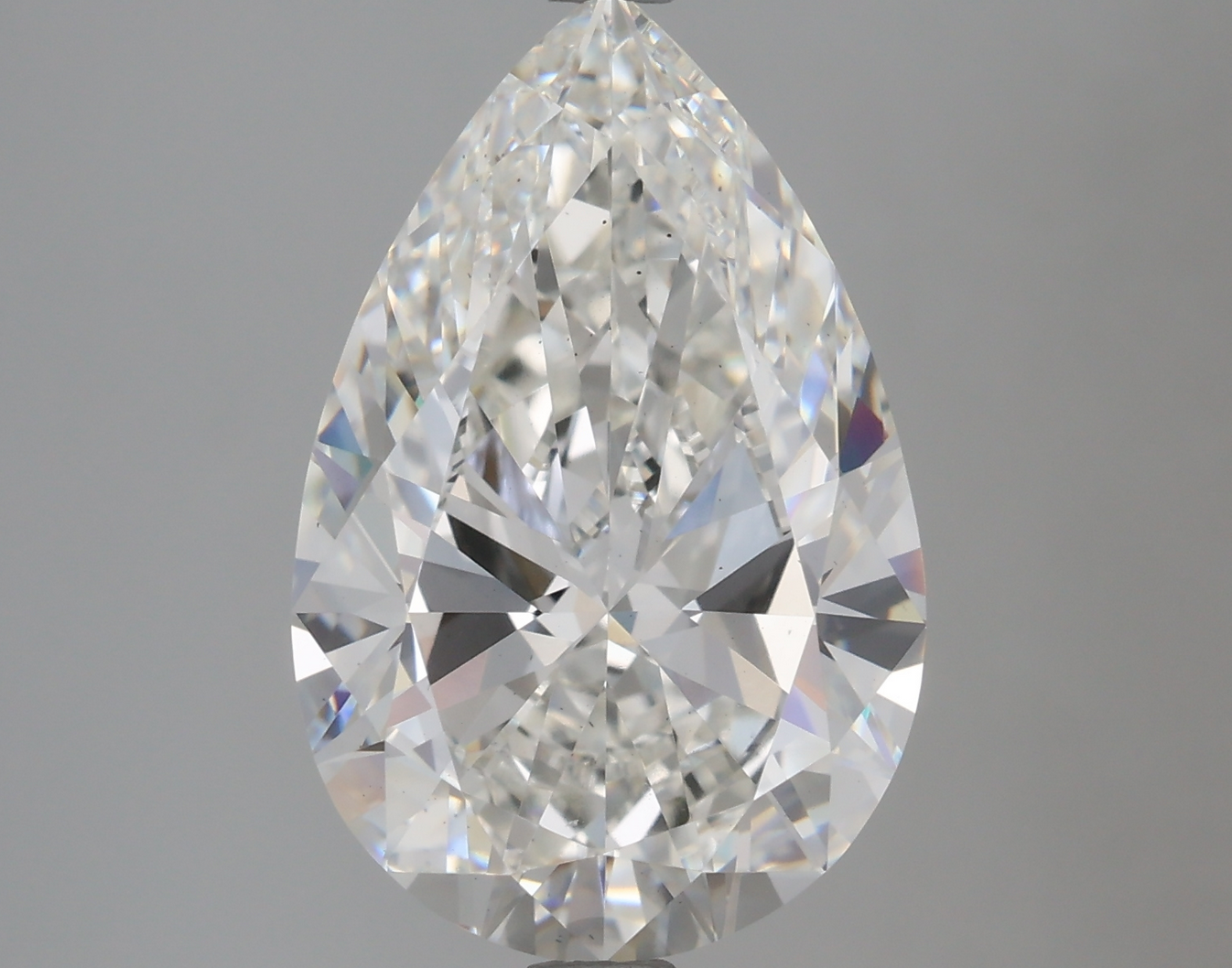 4 CT Pear Cut Lab Grown Diamond IGI Certified