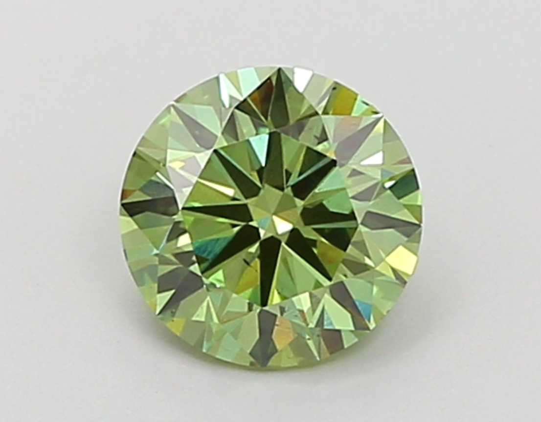 1 CT Fancy Green Lab-Grown Diamond IGI Certified
