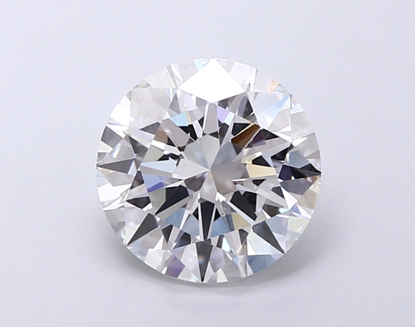 2 CT Round Cut Lab-Grown Diamond IGI Certified