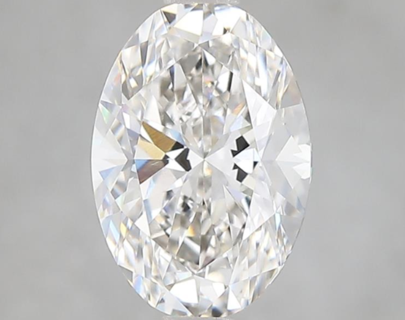 2 CT Oval Cut Lab-Grown Diamond IGI Certified
