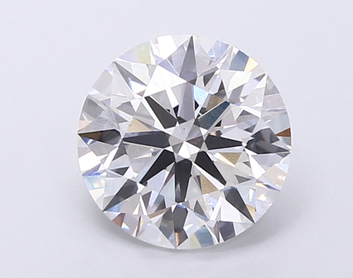 2 CT Round Cut Lab-Grown Diamond IGI Certified