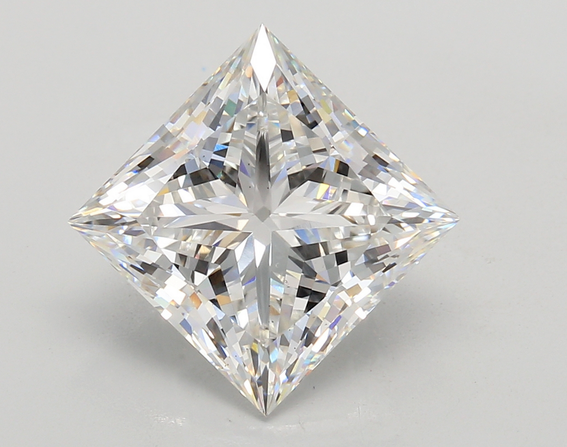 5 CT Princess Cut Lab Grown Diamond IGI Certified