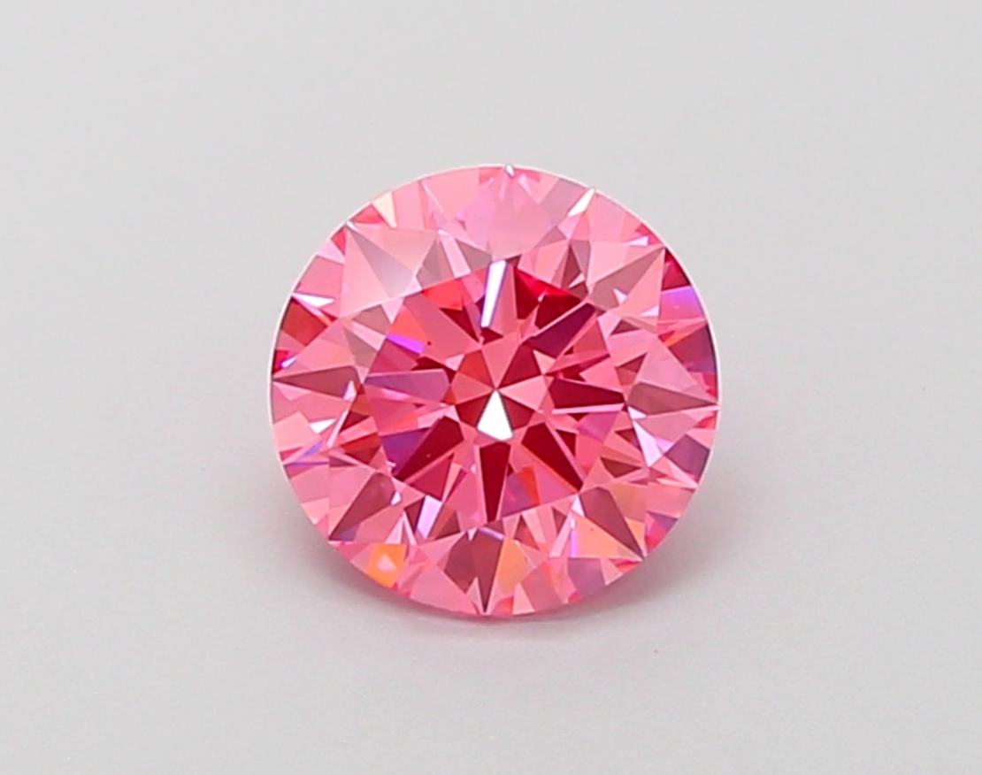 1 CT Fancy Pink Lab-Grown Diamond IGI Certified
