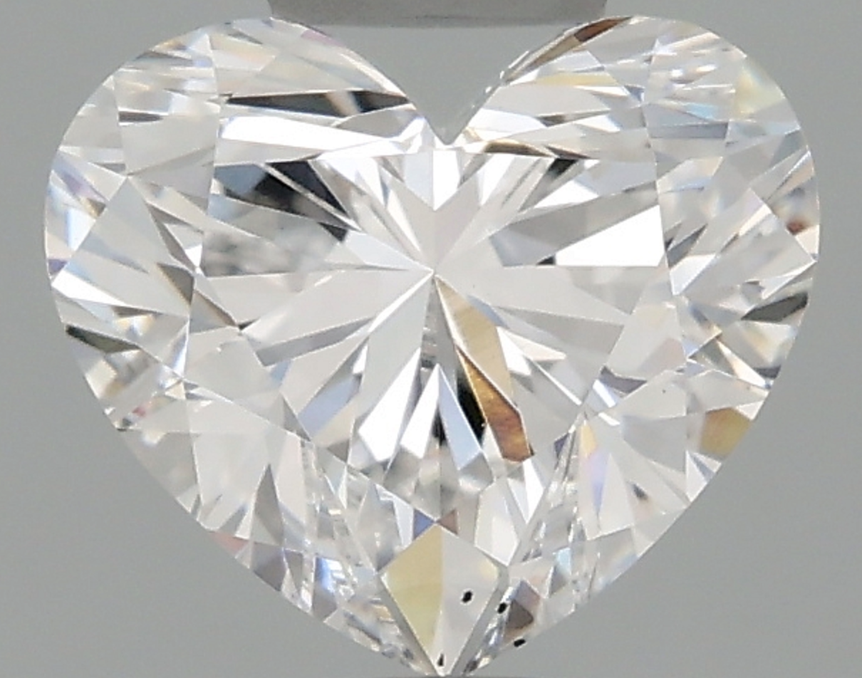 1 CT Heart Cut Lab Grown Diamond IGI Certified