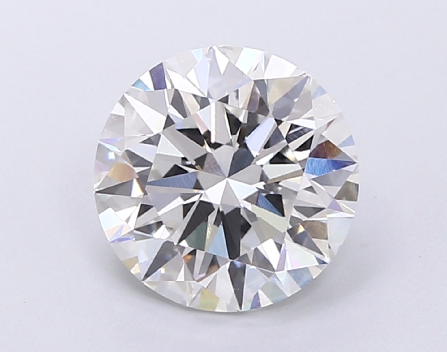 2 CT Round Cut Lab-Grown Diamond IGI Certified