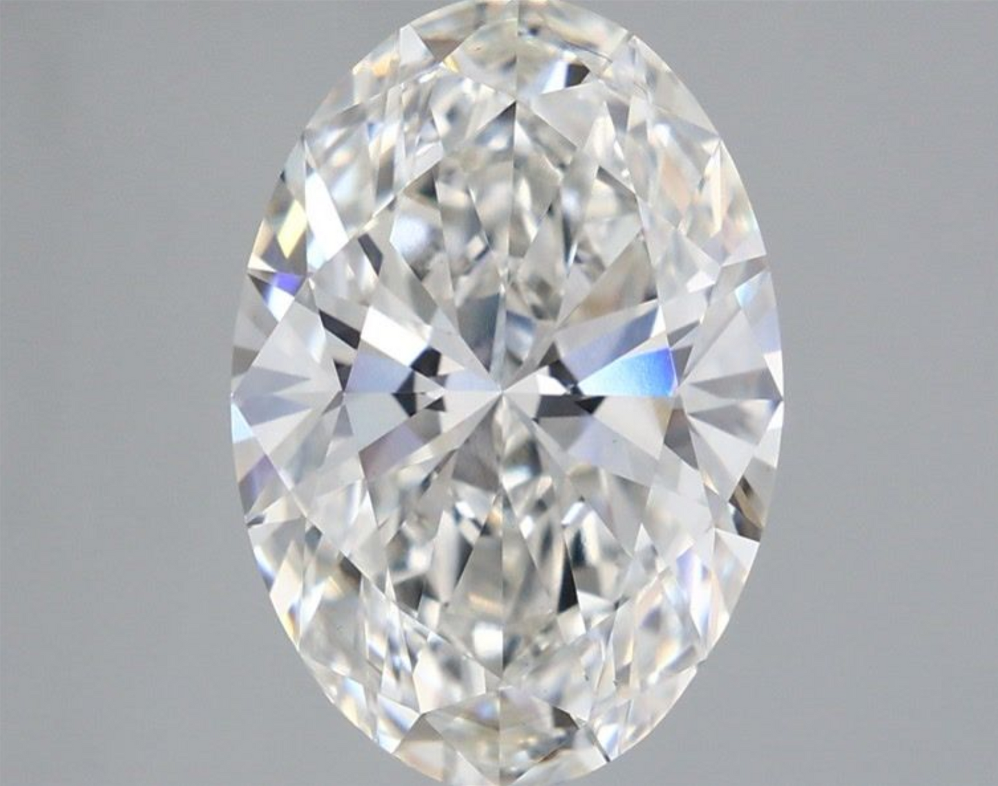 4 CT Oval Cut Lab-Grown Diamond IGI Certified