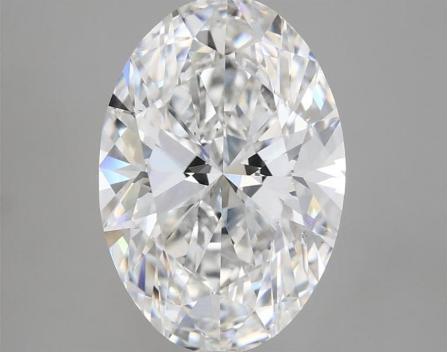 4 CT Oval Cut Lab-Grown Diamond IGI Certified