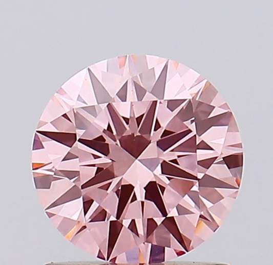 1 CT Fancy Pink Lab-Grown Diamond IGI Certified