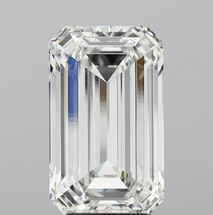5 CT Emerald Cut Lab Grown Diamond IGI Certified