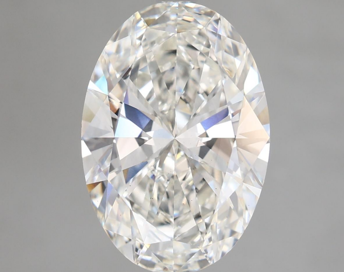 4 CT Oval Cut Lab-Grown Diamond IGI Certified