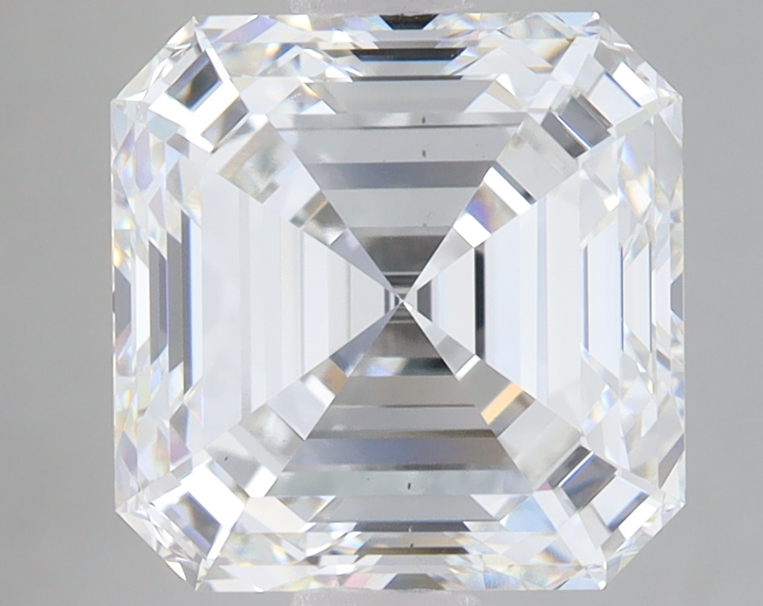 5 CT Square Emerald Cut Lab Grown Diamond IGI Certified