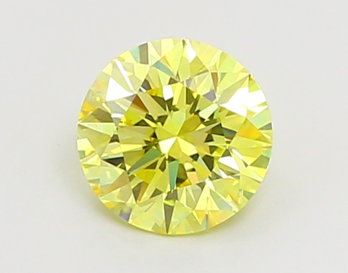 1.04 CT Fancy Yellow Lab-Grown Diamond IGI Certified