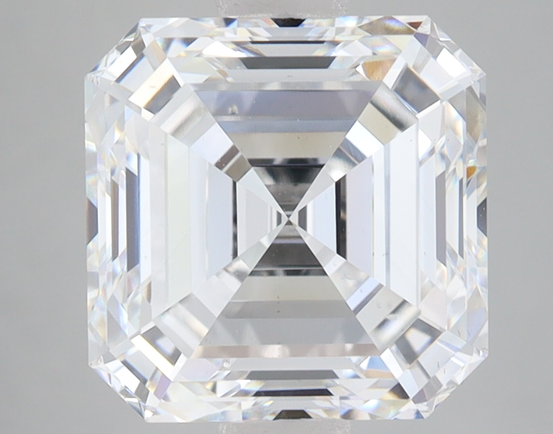 5 CT Square Emerald Cut Lab Grown Diamond IGI Certified