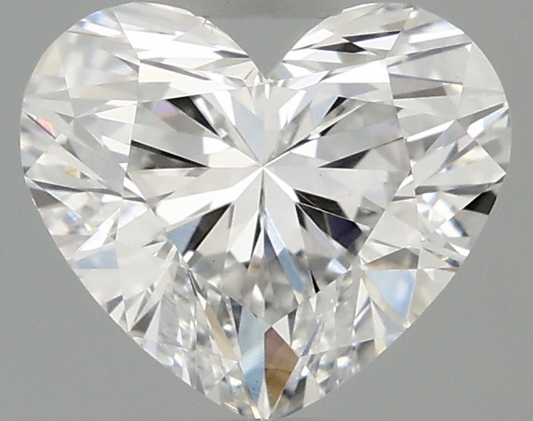 1 CT Heart Cut Lab Grown Diamond IGI Certified