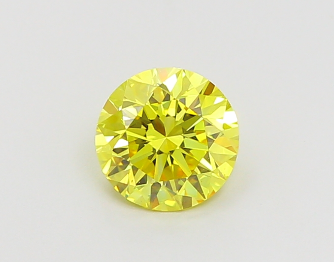 1.02 CT Fancy Yellow Lab-Grown Diamond IGI Certified