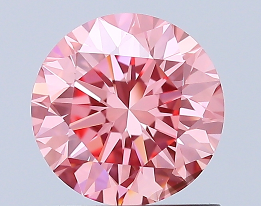 1 CT Fancy Pink Lab-Grown Diamond IGI Certified