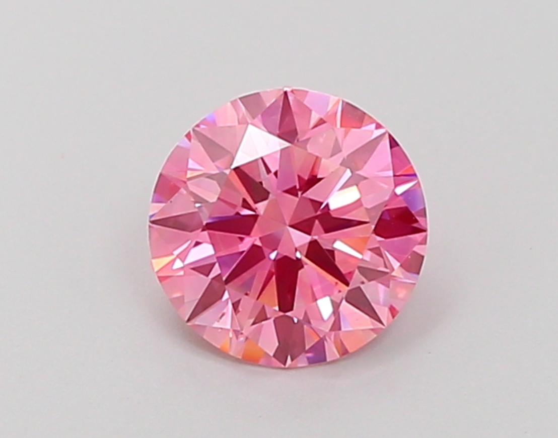 1 CT Fancy Pink Lab-Grown Diamond IGI Certified