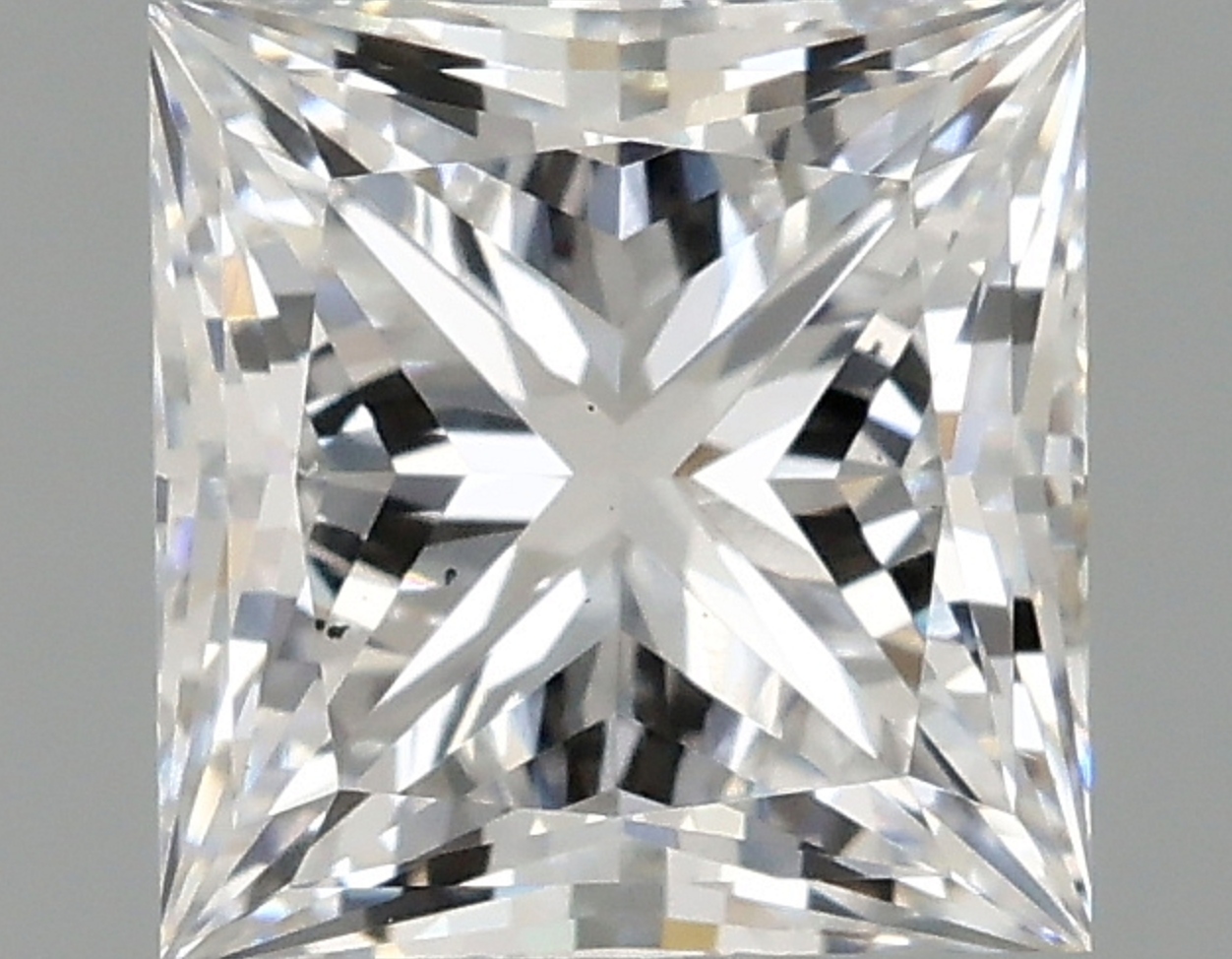 1 Carat Princess Cut Lab Grown Diamond IGI Certified