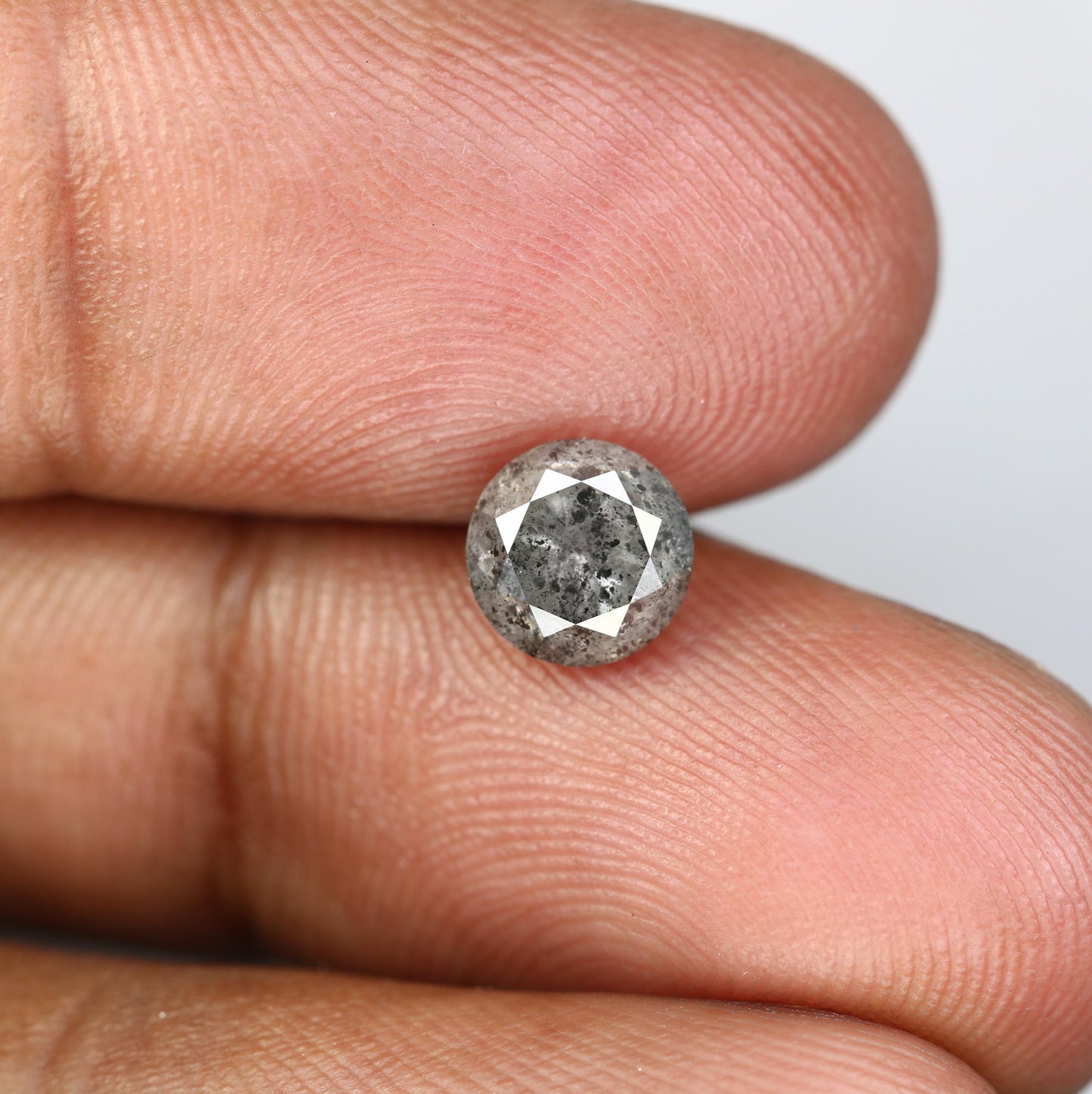 Bold Round Black Diamond - Exceptional Gemstone for Engagement Rings, Statement Jewelry & Custom Designs