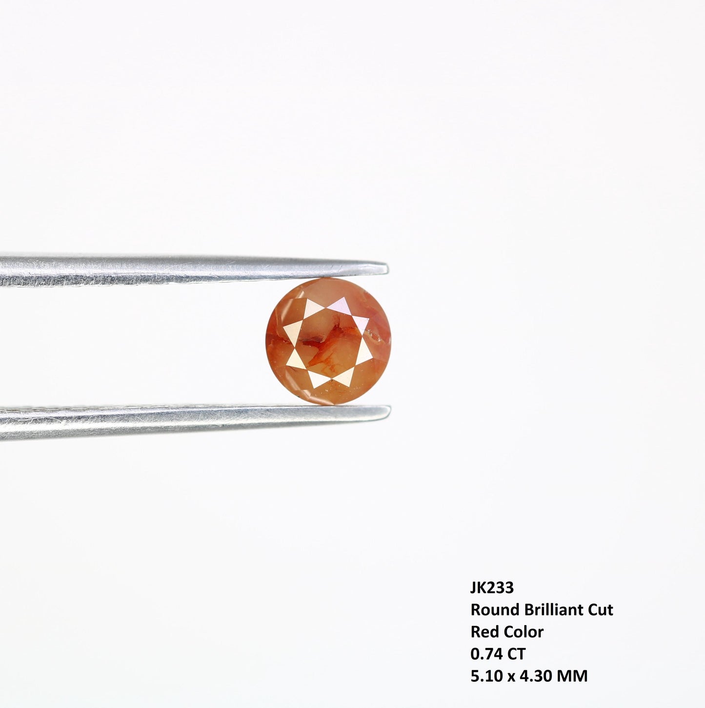 Exquisite Natural Rustic Round Cut Diamond - Artisan Gemstone for Unique Engagement Rings, Handmade Jewelry & Custom Designs