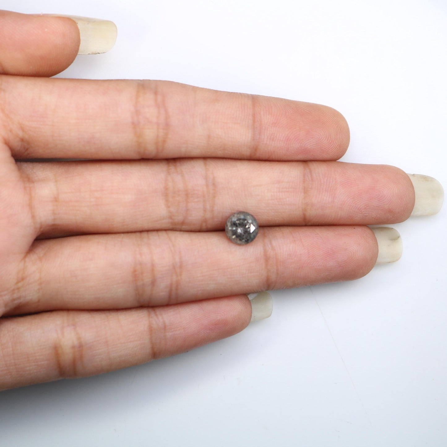 Bold Round Black Diamond - Exceptional Gemstone for Engagement Rings, Statement Jewelry & Custom Designs