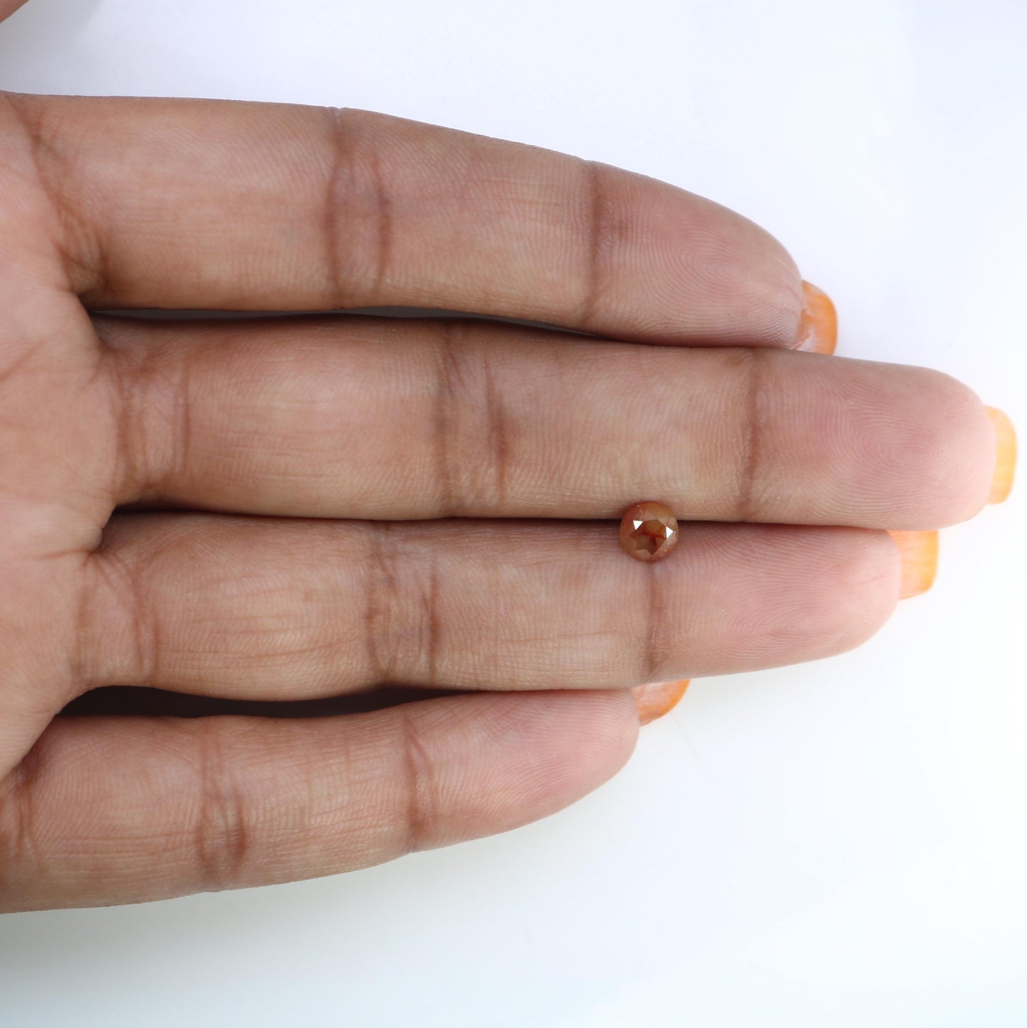 Exquisite Natural Rustic Round Cut Diamond - Artisan Gemstone for Unique Engagement Rings, Handmade Jewelry & Custom Designs