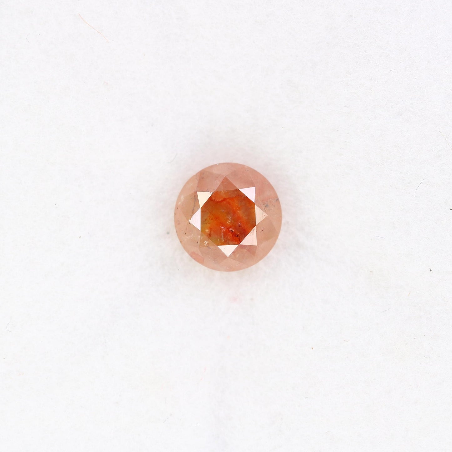 Unique Natural Round Cut Rustic Diamond - Artisan Gemstone for Engagement Rings, Handmade Jewelry & Custom Creations