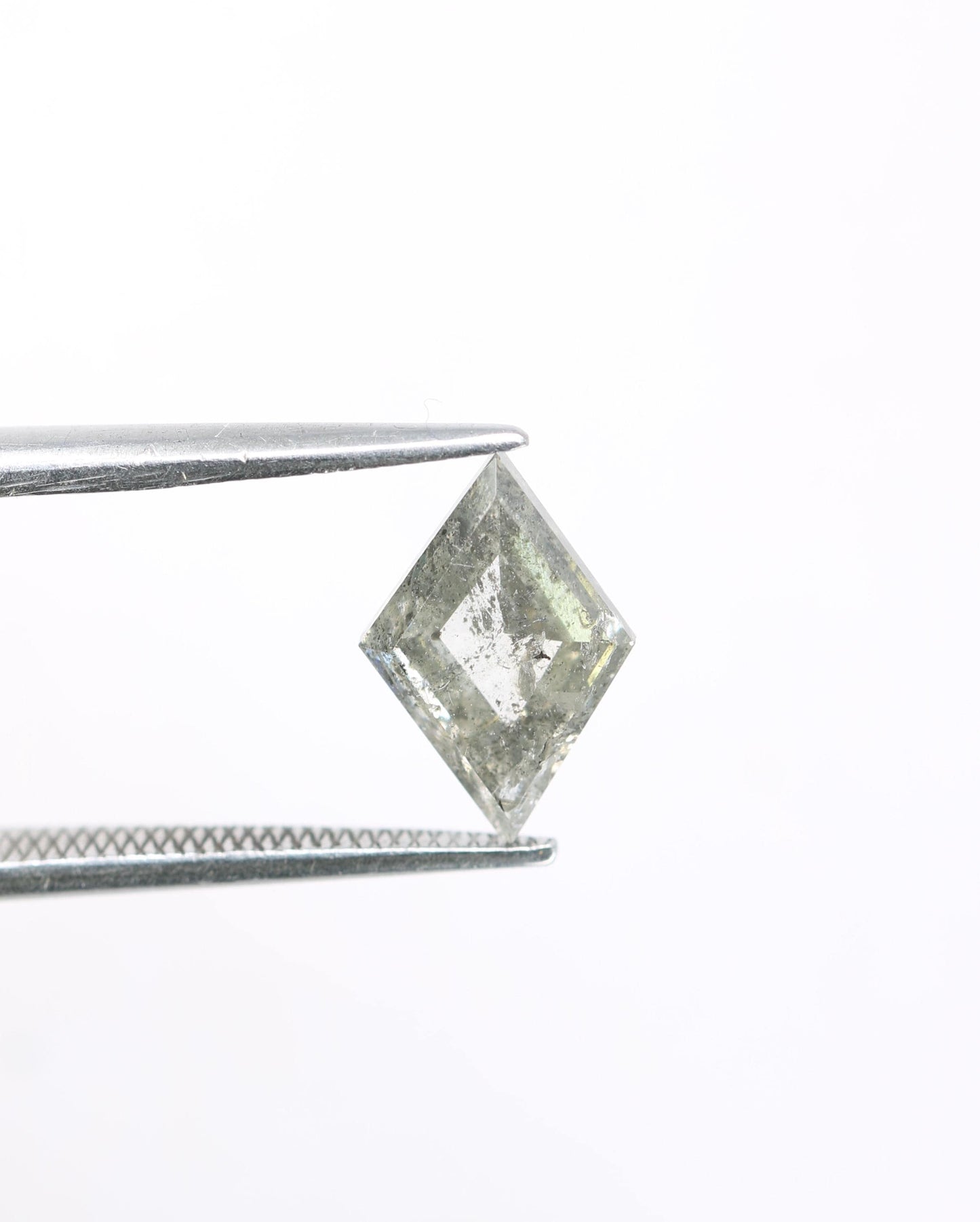 Kite-Shaped Salt and Pepper Diamond - Affordable Gemstone for Unique Jewelry, Engagement Rings & Custom Designs