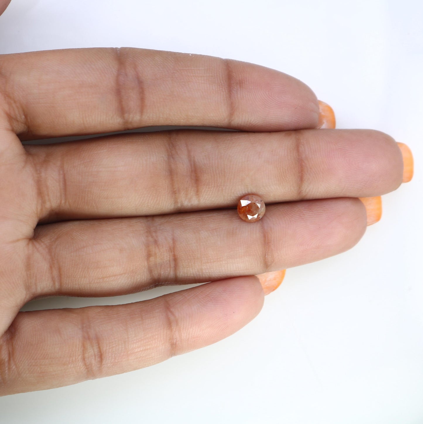 Natural Round Cut Rustic Diamond - Unique Gemstone for Engagement Rings, Artisan Jewelry & Custom Designs