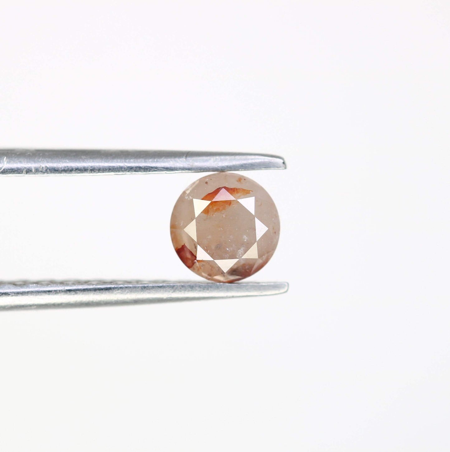 Raw Natural Yellow Rustic Round Cut Diamond - Unique Gemstone for Artisan Jewelry, Engagement Rings & Custom Designs