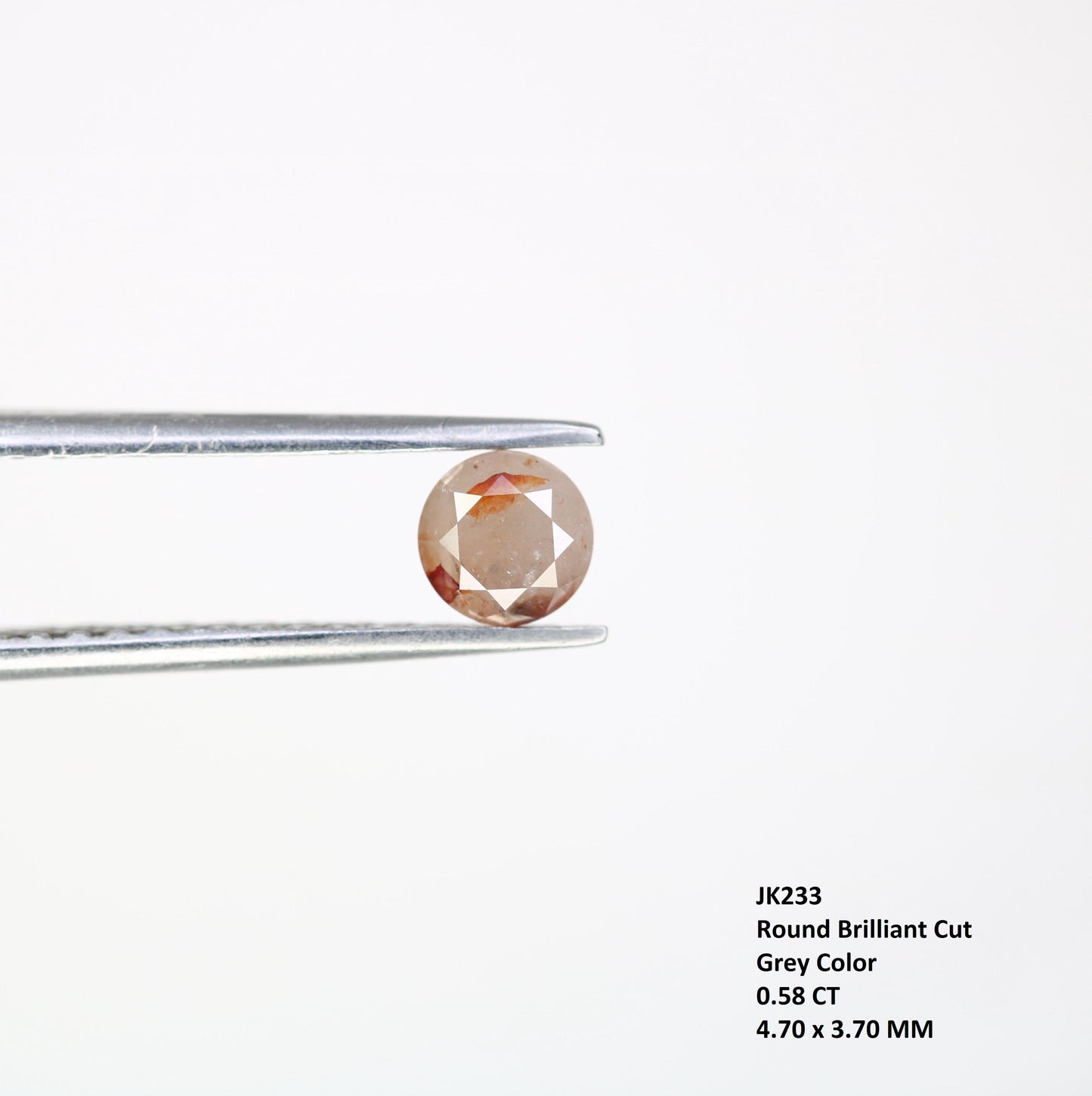 Raw Natural Yellow Rustic Round Cut Diamond - Unique Gemstone for Artisan Jewelry, Engagement Rings & Custom Designs