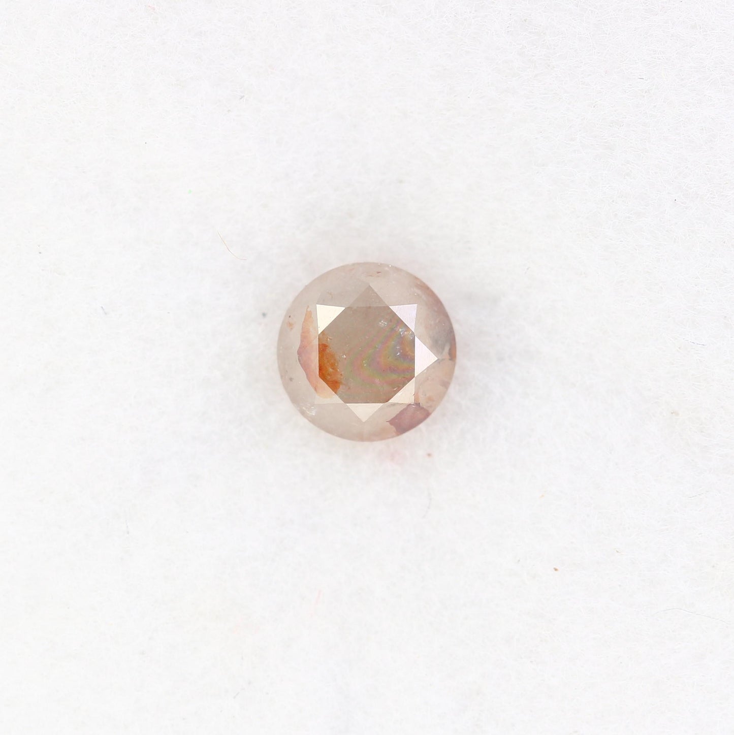 Raw Natural Yellow Rustic Round Cut Diamond - Unique Gemstone for Artisan Jewelry, Engagement Rings & Custom Designs