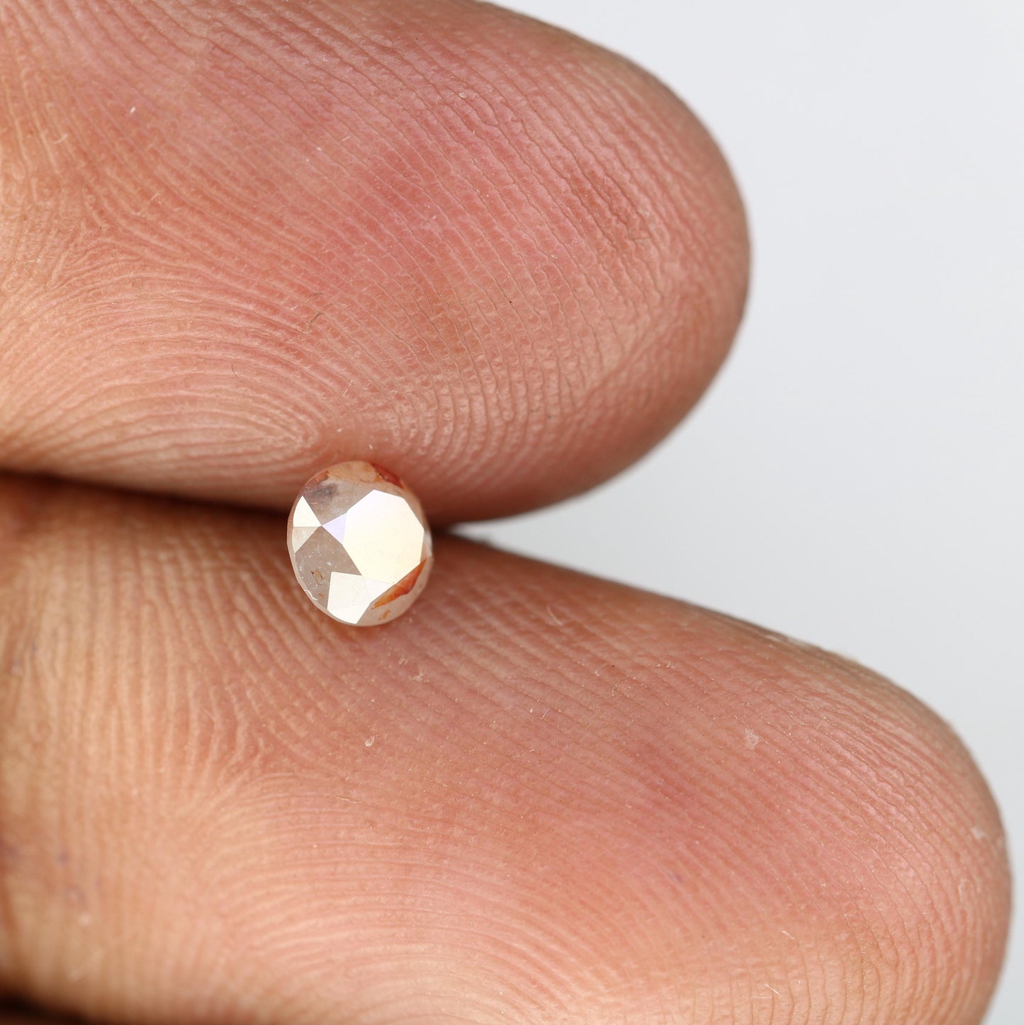 Raw Natural Yellow Rustic Round Cut Diamond - Unique Gemstone for Artisan Jewelry, Engagement Rings & Custom Designs