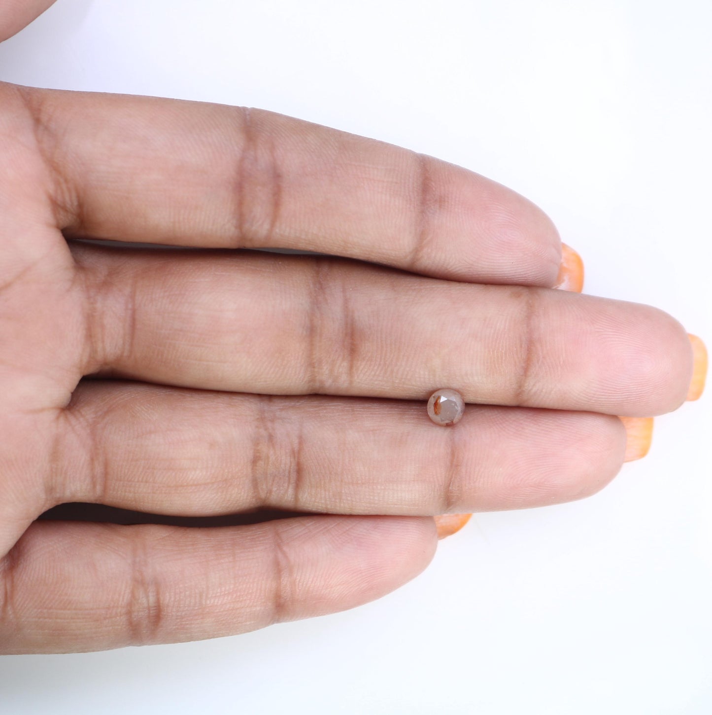 Raw Natural Yellow Rustic Round Cut Diamond - Unique Gemstone for Artisan Jewelry, Engagement Rings & Custom Designs