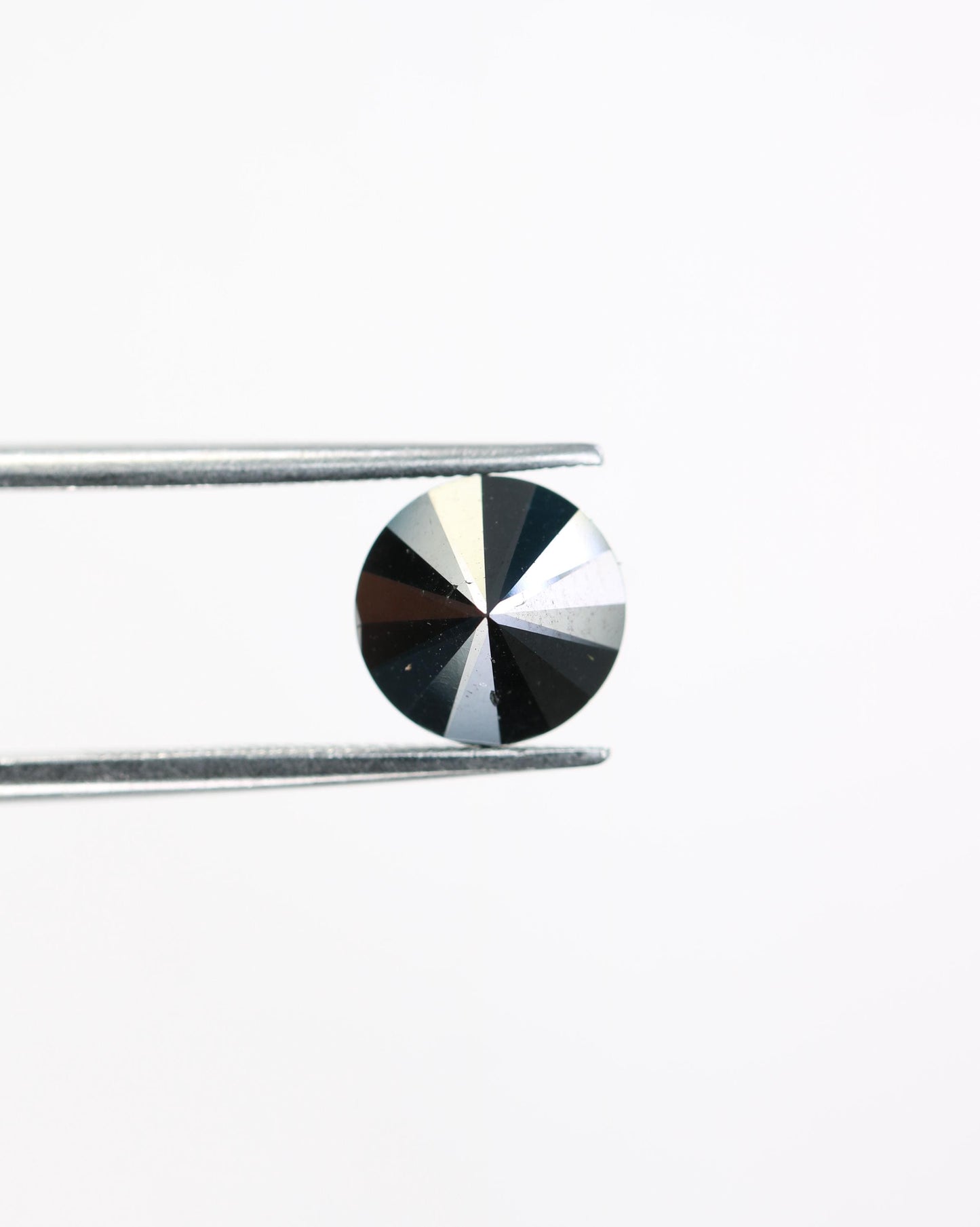2.46 CT Premium Loose Black Treated Diamond | Fancy Black Stone for Jewelry Design | Perfect Gift for Anniversaries | Gemstone for Custom