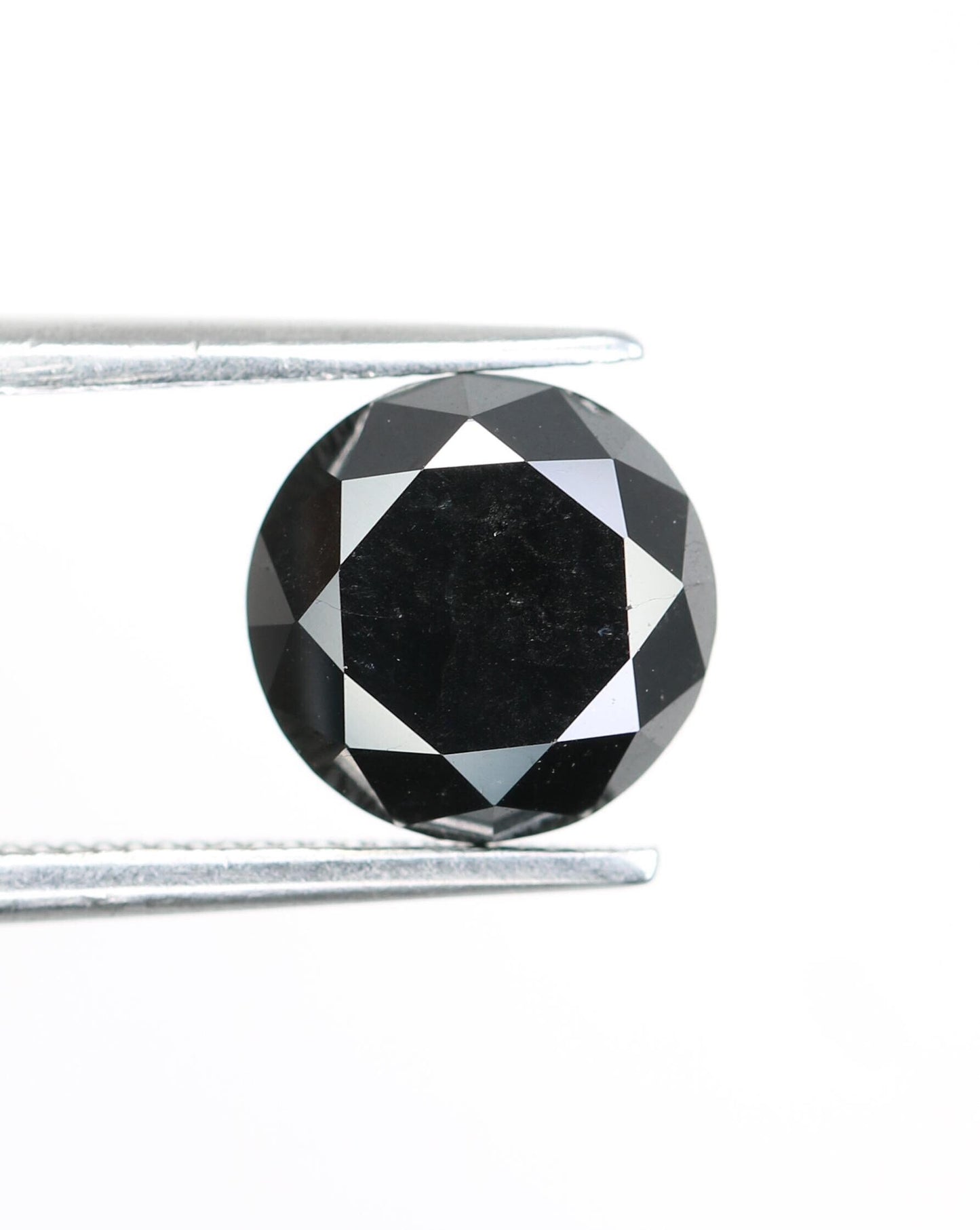 2.72 CT Natural Raw Black Treated Diamond | Stunning Fancy Black Gemstone for Custom Jewelry | Ideal Gift for Anniversaries | Unique Gem