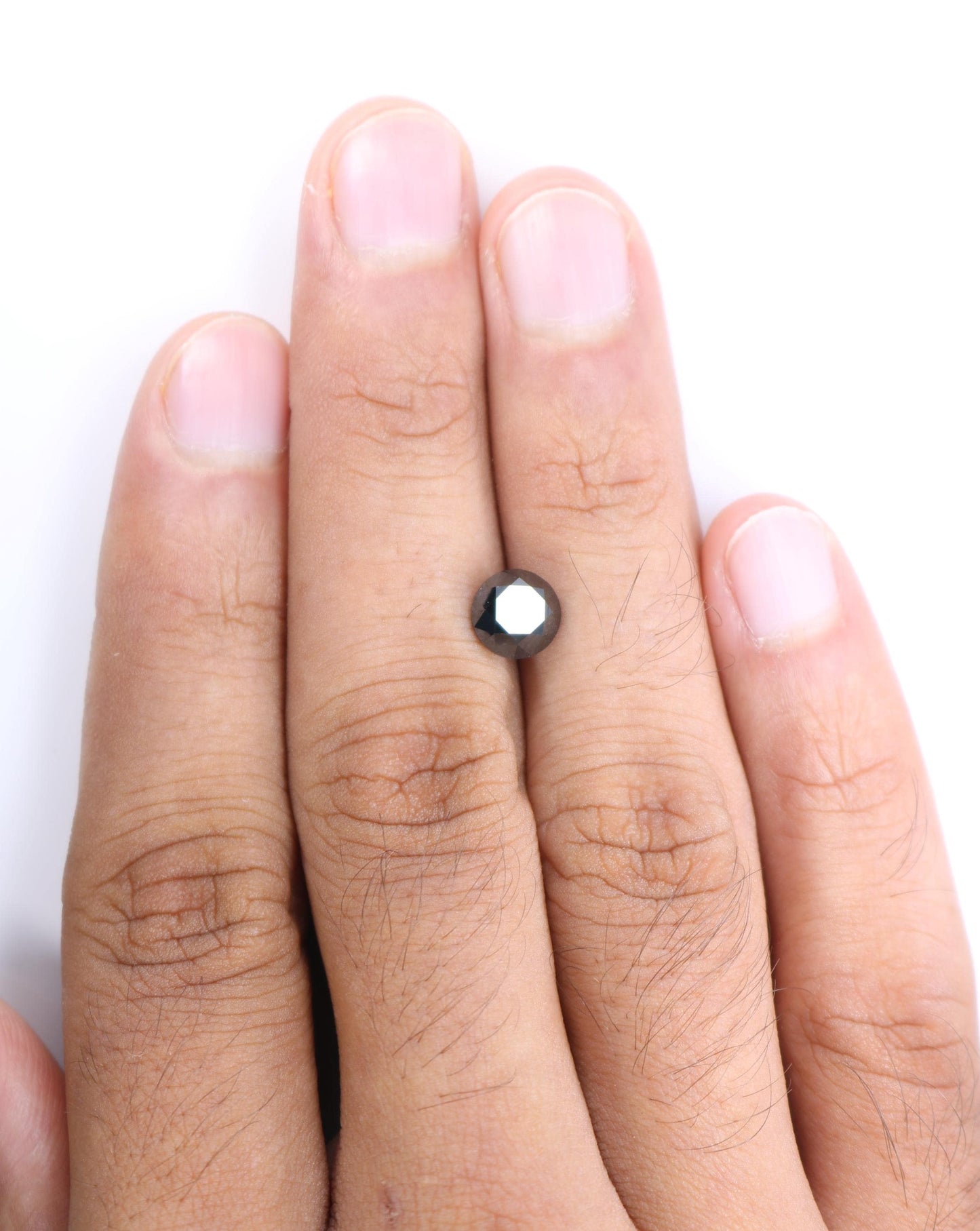 2.46 CT Premium Loose Black Treated Diamond | Fancy Black Stone for Jewelry Design | Perfect Gift for Anniversaries | Gemstone for Custom