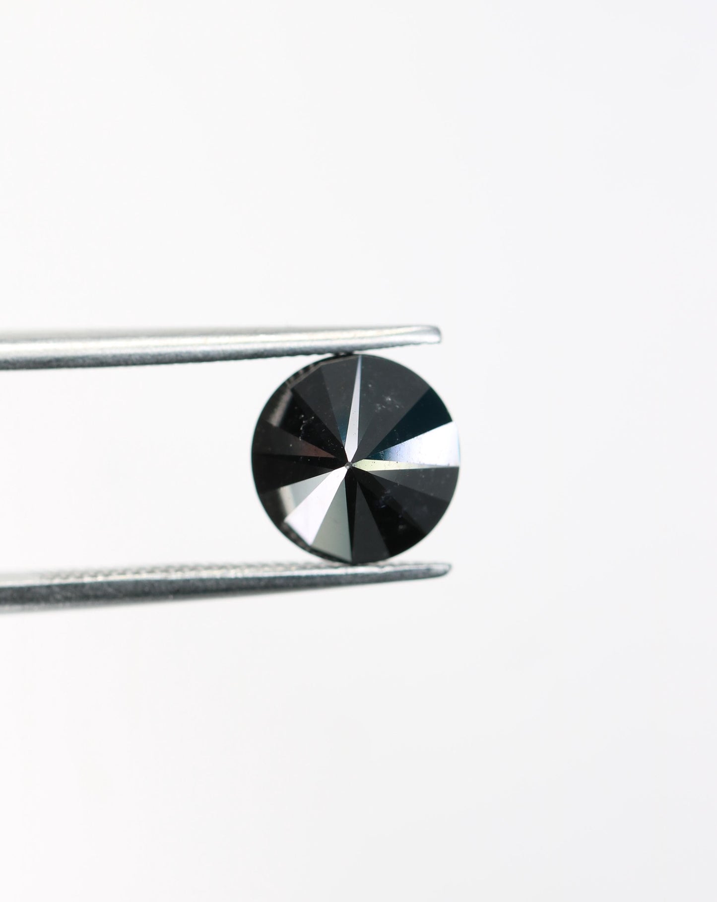 2.39 CT Natural Fancy Black Treated Diamond | Loose Black Gemstone for Handmade Jewelry | Unique Anniversary Gift | Artisan Jewelry Supply