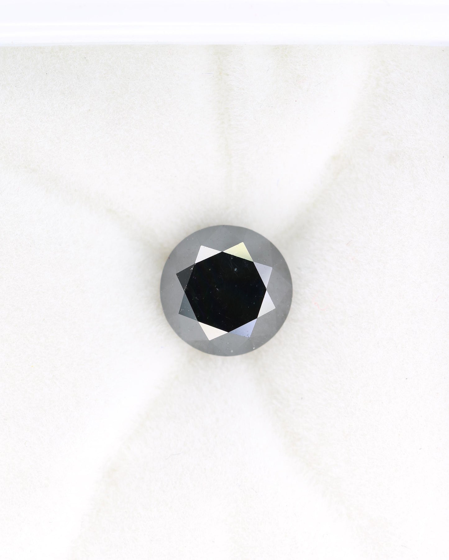 2.50 CT Natural Loose Black Treated Diamond | Unique Fancy Black Diamond for Jewelry Making | Perfect Anniversary Gift | Handcrafted Jewelry
