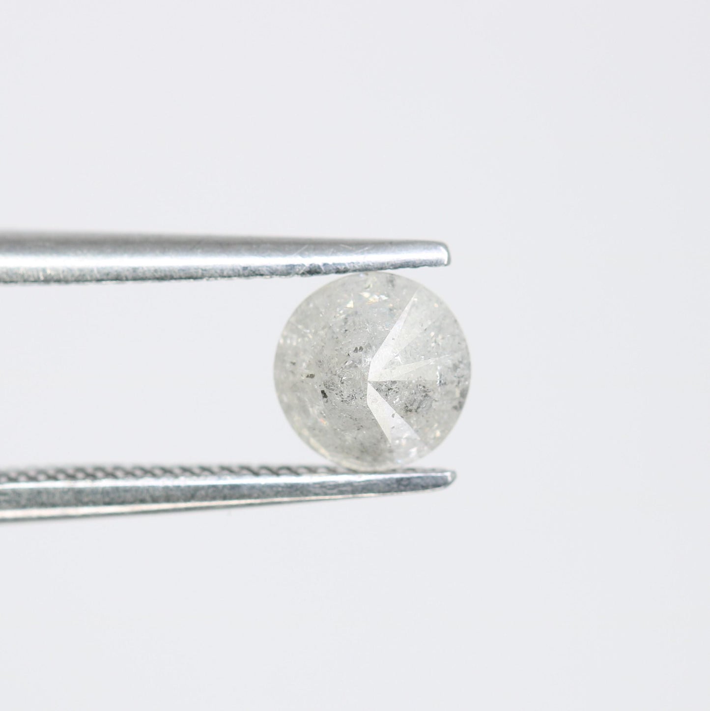 Natural Salt and Pepper Diamond - 0.58 Carat Loose Shield Shape Gemstone for Custom Jewelry and Engagement Rings