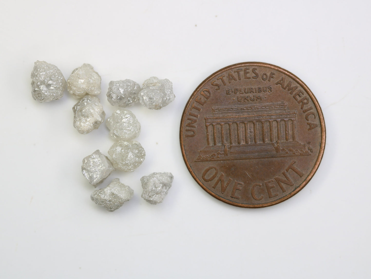 5.59 CT Uncut Natural Rough Diamond | Earth-Mined, Colorless Gemstone for Earrings, Necklace & Anniversary Jewelry | Unique Gift for Her
