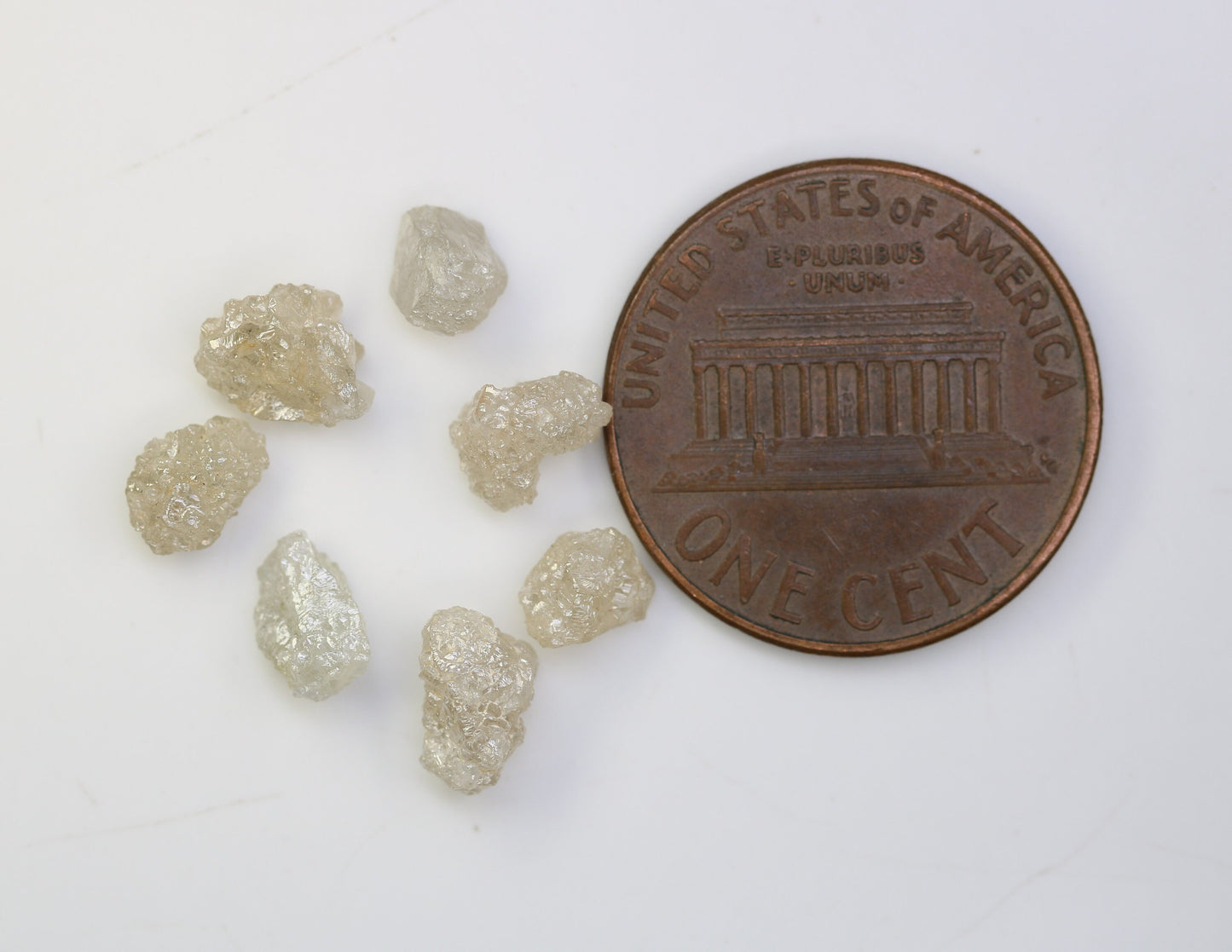 5.06 CT Uncut Natural Rough Loose Diamonds, Gray Unique Gemstones for Jewelry Making, Perfect for Engagement Rings