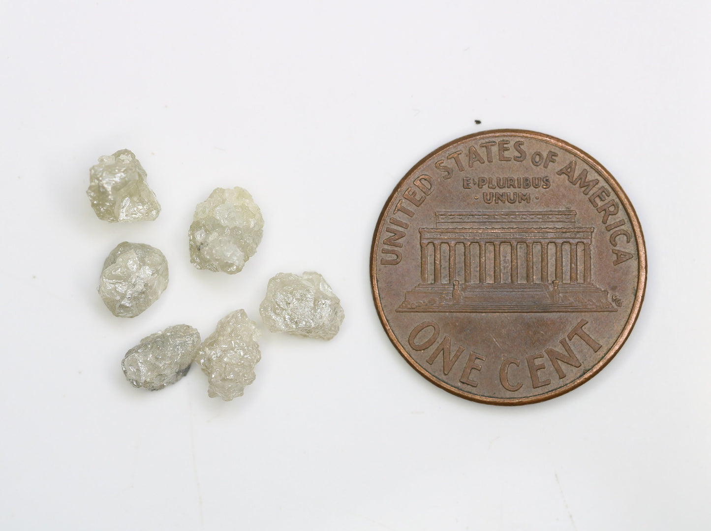4.29 CT Natural Earth-Mined Colorless Rough Diamond | Uncut Gemstone for Earrings or Necklace | Anniversary Jewelry | Perfect Gift for Women