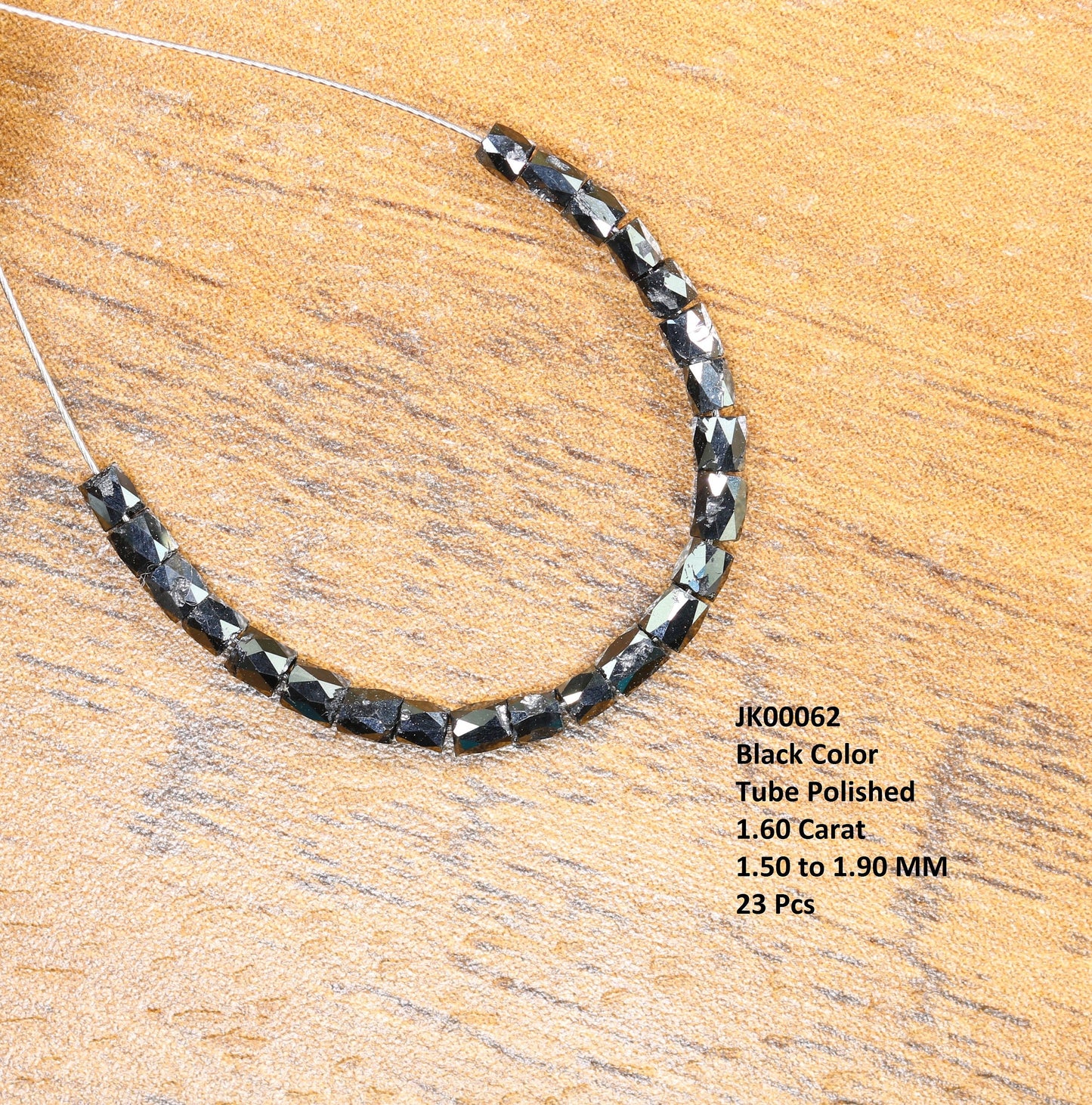 Stunning Black Diamond Beads | AAA Quality Faceted Loose Gems for Retro Crystal Necklaces | Unique DIY Jewelry Making Supplies & Craft Beads