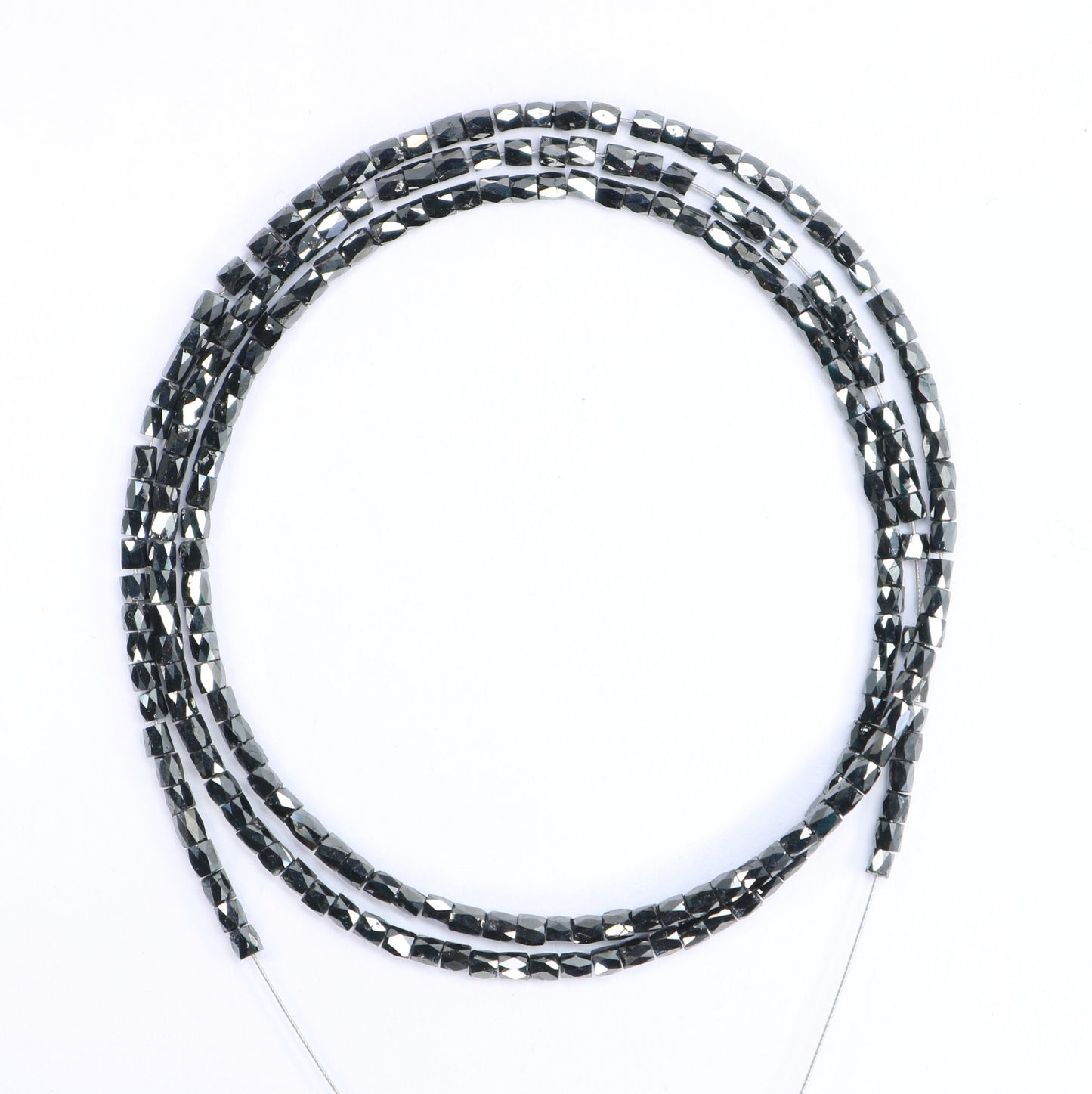 16.90CT Natural Raw Rough Diamond Beads | Faceted AAA Quality Loose Gems for Retro & Unique Necklaces | Crystal Jewelry Making Supplies