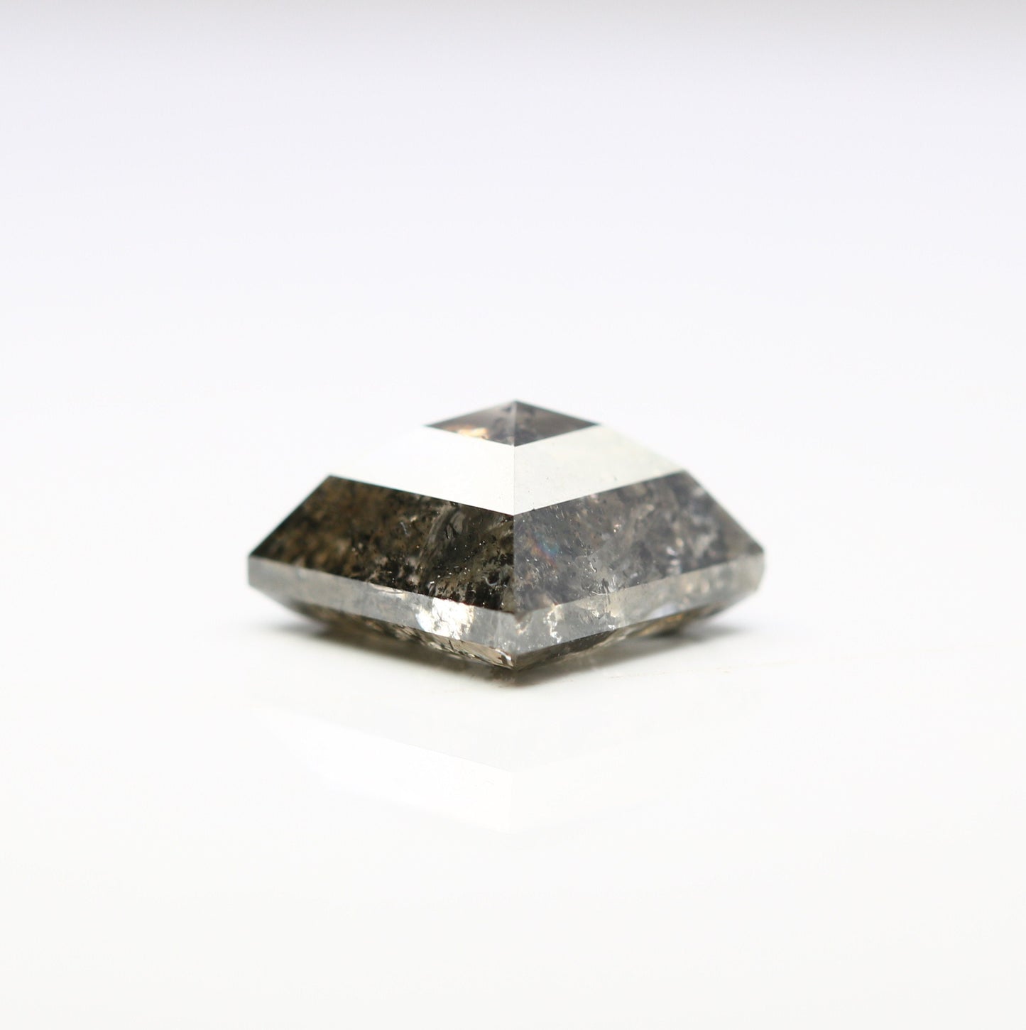 3.54 CT Shape Salt and Pepper Kite Shape - Natural Kite shape Loose Diamond -For 14k Gold Jewelry - Christmas Gift - LABORDAY Offer